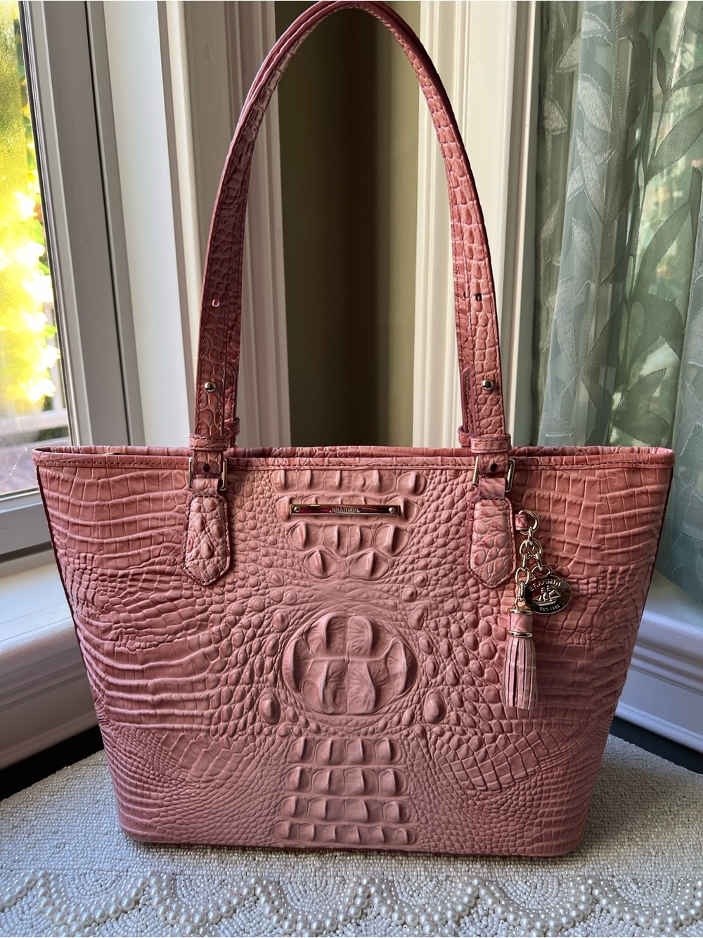 Brahmin Leather Medium Asher Shoulder Bag, Marquis Melbourne